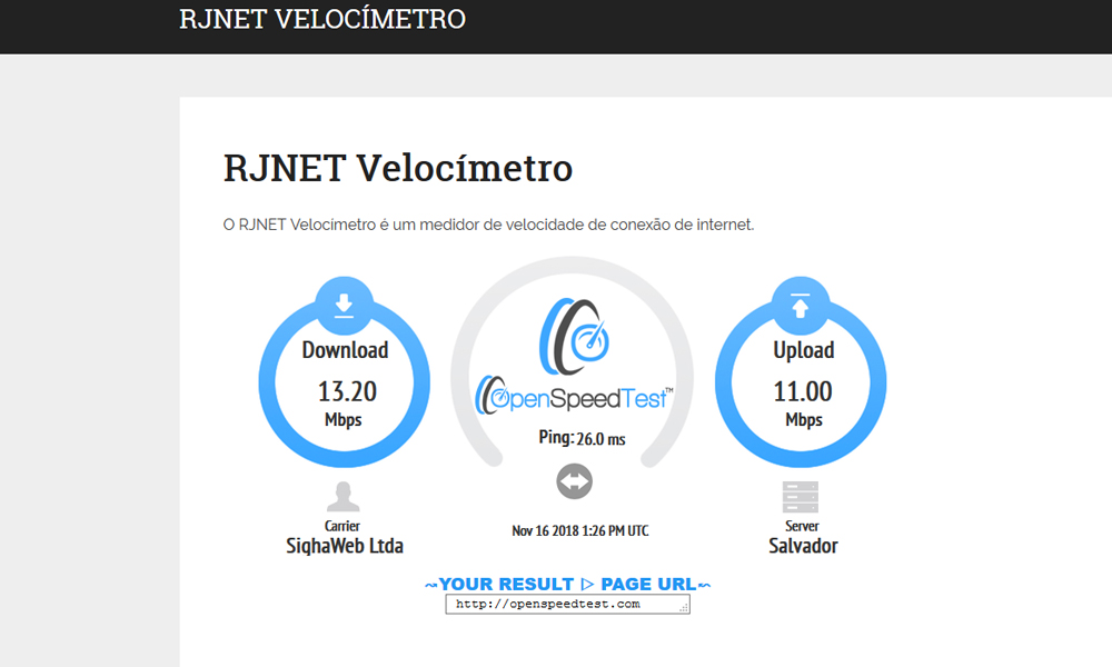 RJ Net (Speed Test)